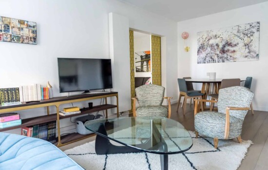 Appartement à Levallois-Perret rénové par CFC Déco